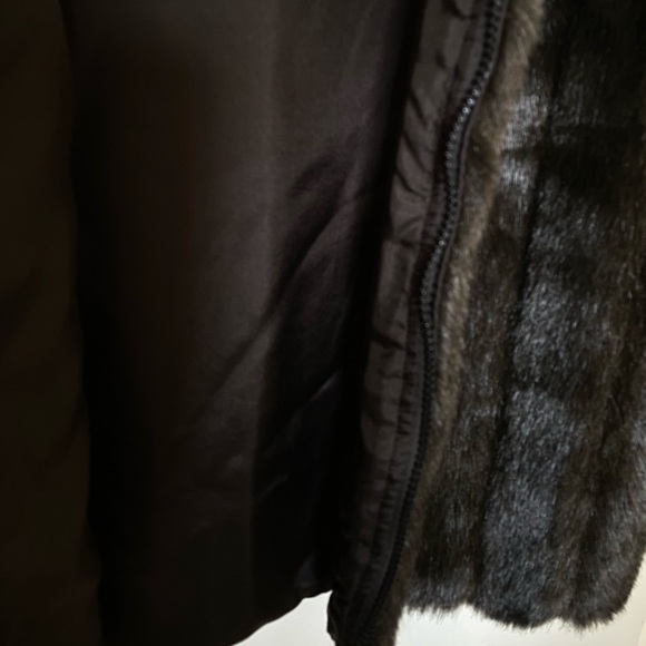 Ranch Mink Vest Faux Fur Reversible Brandon Thomas - Picture 4 of 12